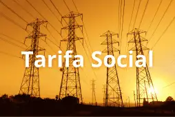 linhas de energia para representar a tarifa social